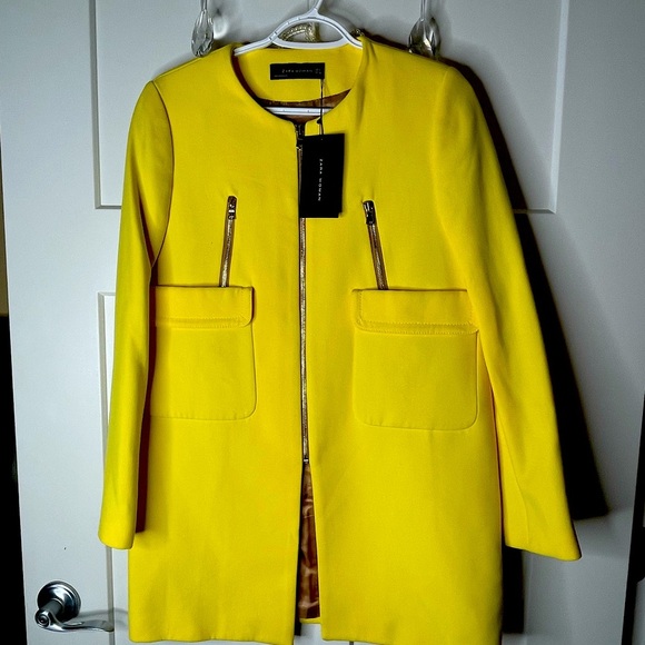 Zara Jackets & Blazers - Zara Woman Jacket with Zipper | Size Medium